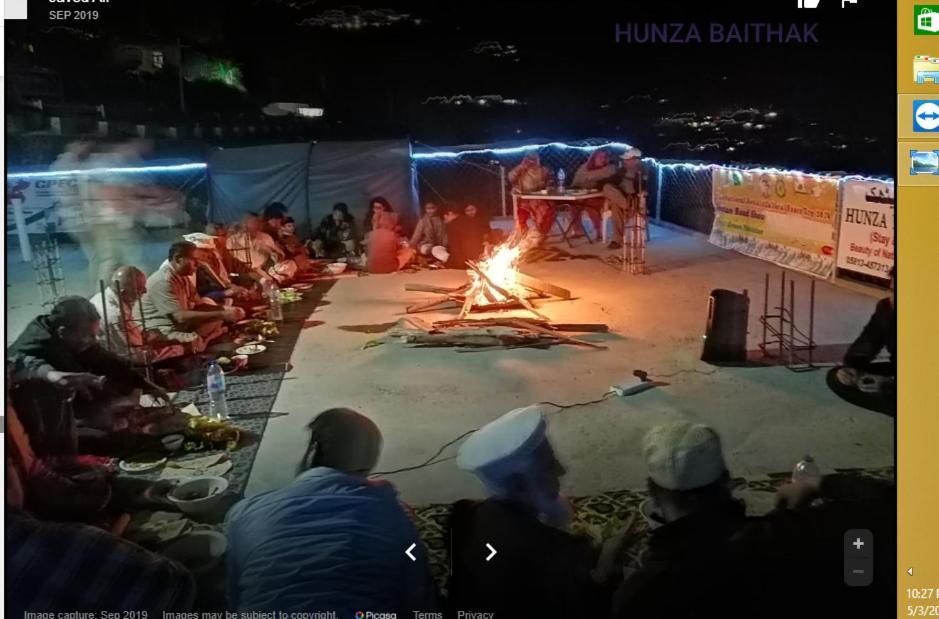 Hunza Baithak Hotel Karimabad  ภายนอก รูปภาพ